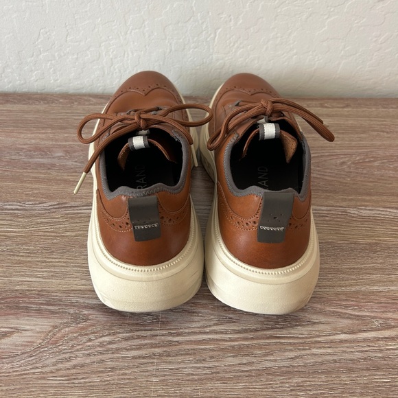Cole Haan 5.Zerogrand WFA Oxford Men's Size 11.5 M Brown Shoes Sneakers - Picture 4 of 6